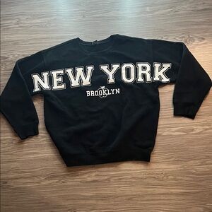 Black New York Brooklyn child’s Sweatshirt